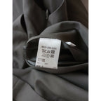 22AW LOEFF ロエフ ギャバ Vネック ワンピース ロング ベスト カーキ【中古】