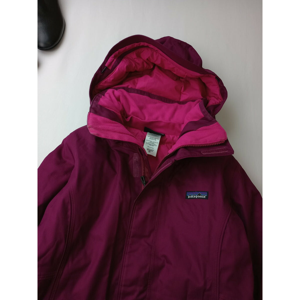 パタゴニア patagonia マウンテン フード パーカー ジャケット 赤紫 (4M＋2237)【中古】