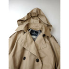 ETRETOKYO×Aquascutum エトレトウキョウ アクアスキュータムフーディートレンチコート【中古】 ベージュ 8【中古】