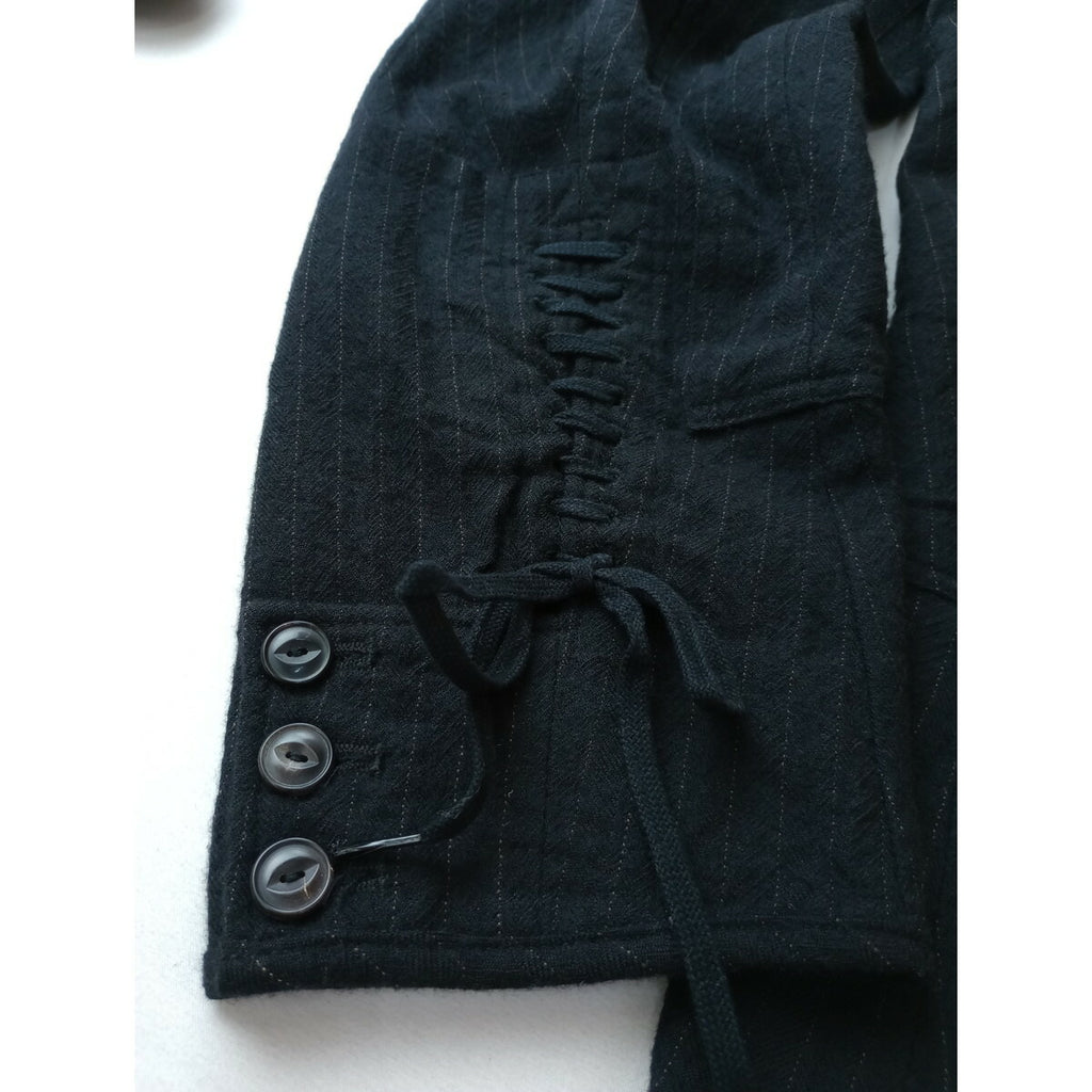 ARTS & SCIENCE アーツアンドサイエンス ジョッパーズ パンツ ストライプ ウール 1 黒 ブラック 1 (16M＋2545)【中古】