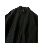 23AW ゴーシュ フラフィーオーガニック コットン ハイネック ワンピース 黒 ブラック ロング 2 (5M＋2635)【中古】