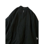 23AW ゴーシュ フラフィーオーガニック コットン ハイネック ワンピース 黒 ブラック ロング 2 (5M＋2635)【中古】