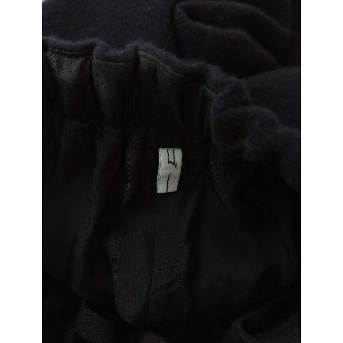 22AW ゴーシュ ウール イージー パンツ 2 ネイビー【中古】
