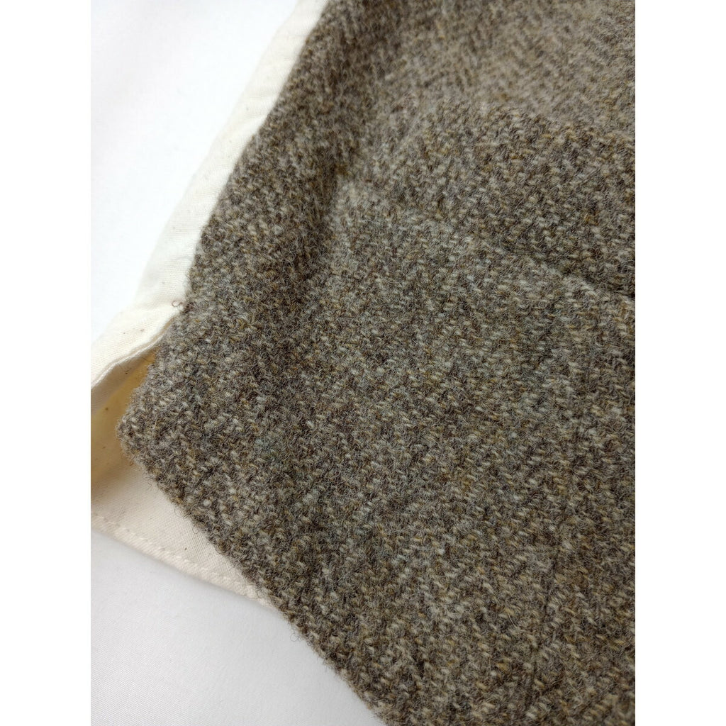 TOWAVASE トワヴァーズ コサージュ 付き ツイード ベスト ベージュ【中古】