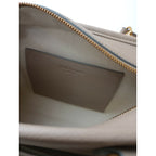 J&M DAVIDSON ジェイアンドエム デヴィッドソン MIA CUBE ミア キューブ ミニ レザー ショルダーバッグ WARM TAUPE ベージュ【中古】