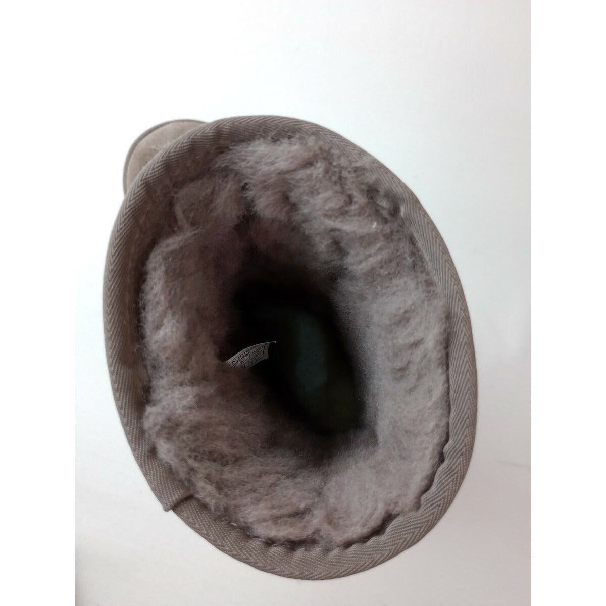 UGG アグ Classic Short II クラシック ショート ムートン ブーツ グレー US6 23 靴 (24M＋0810) 【中古】
