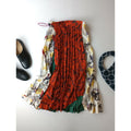 TOGA PULLA トーガ プルラ Print mix skirt 総柄 ロングスカート 34【中古】