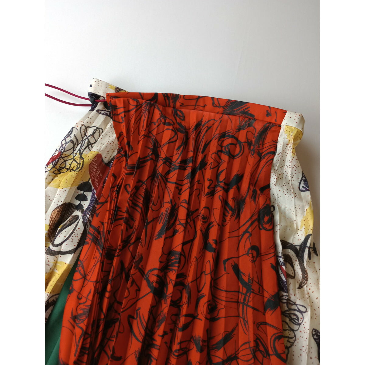 TOGA PULLA トーガ プルラ Print mix skirt 総柄 ロングスカート 34【中古】