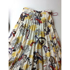 TOGA PULLA トーガ プルラ Print mix skirt 総柄 ロングスカート 34【中古】