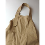 23SSJUNYAWATANABECOMME des GARCONS ジュンヤ ワタナベ コムデギャルソン SALOPETTE サロペット エプロンワンピース スカート ベージュ XS【中古】