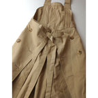 23SSJUNYAWATANABECOMME des GARCONS ジュンヤ ワタナベ コムデギャルソン SALOPETTE サロペット エプロンワンピース スカート ベージュ XS【中古】