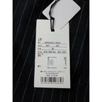 23AW 新品 RIM.ARK リムアークMannish stripe pencil SK マニッシュ ストライプ ペンシル ロングスカート 黒 ブラック【中古】