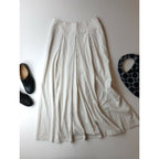 RIM.ARK リムアーク Low waist volumy SK ロング スカート ライト ベージュ 38【中古】