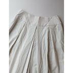 RIM.ARK リムアーク Low waist volumy SK ロング スカート ライト ベージュ 38【中古】