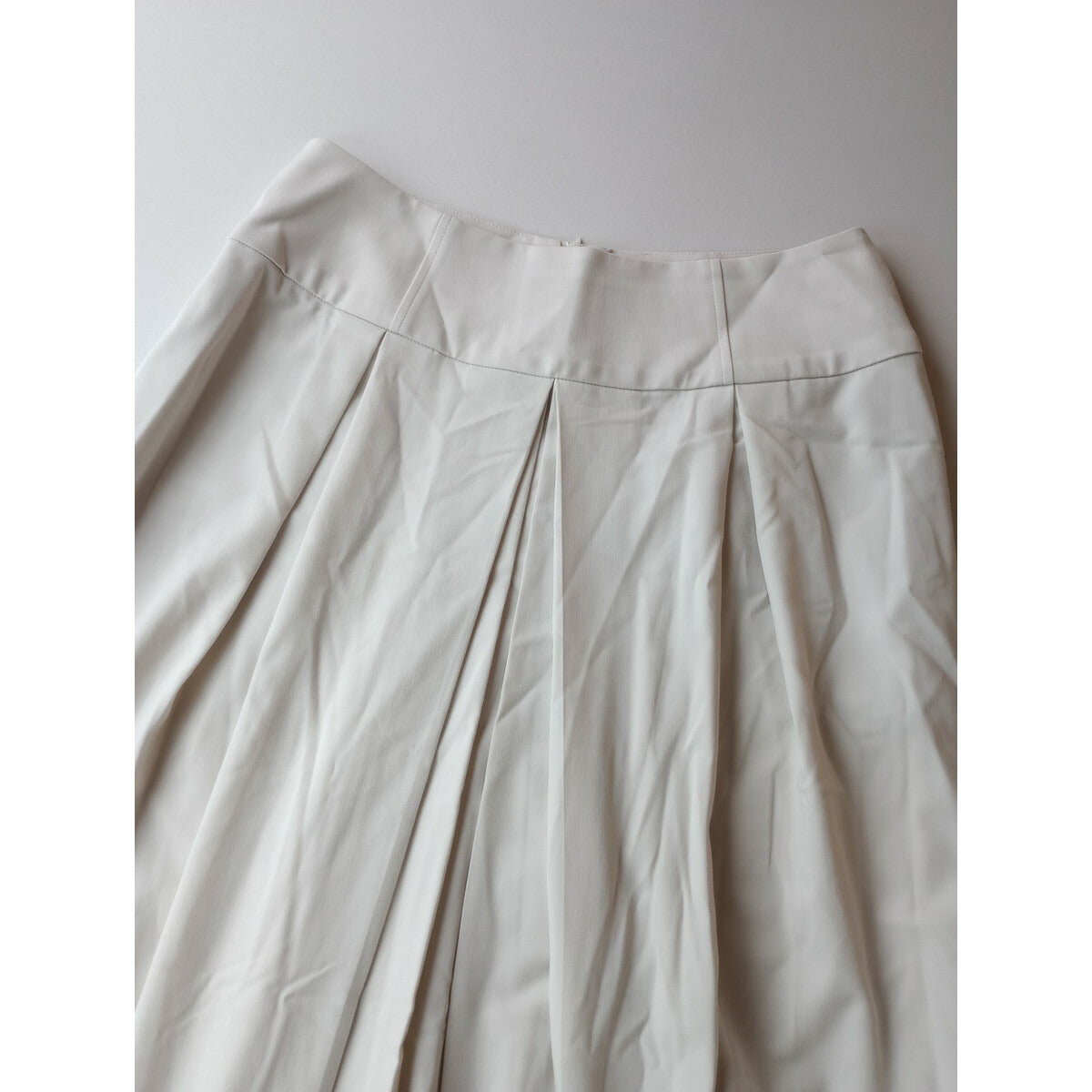 RIM.ARK リムアーク Low waist volumy SK ロング スカート ライト ベージュ 38【中古】
