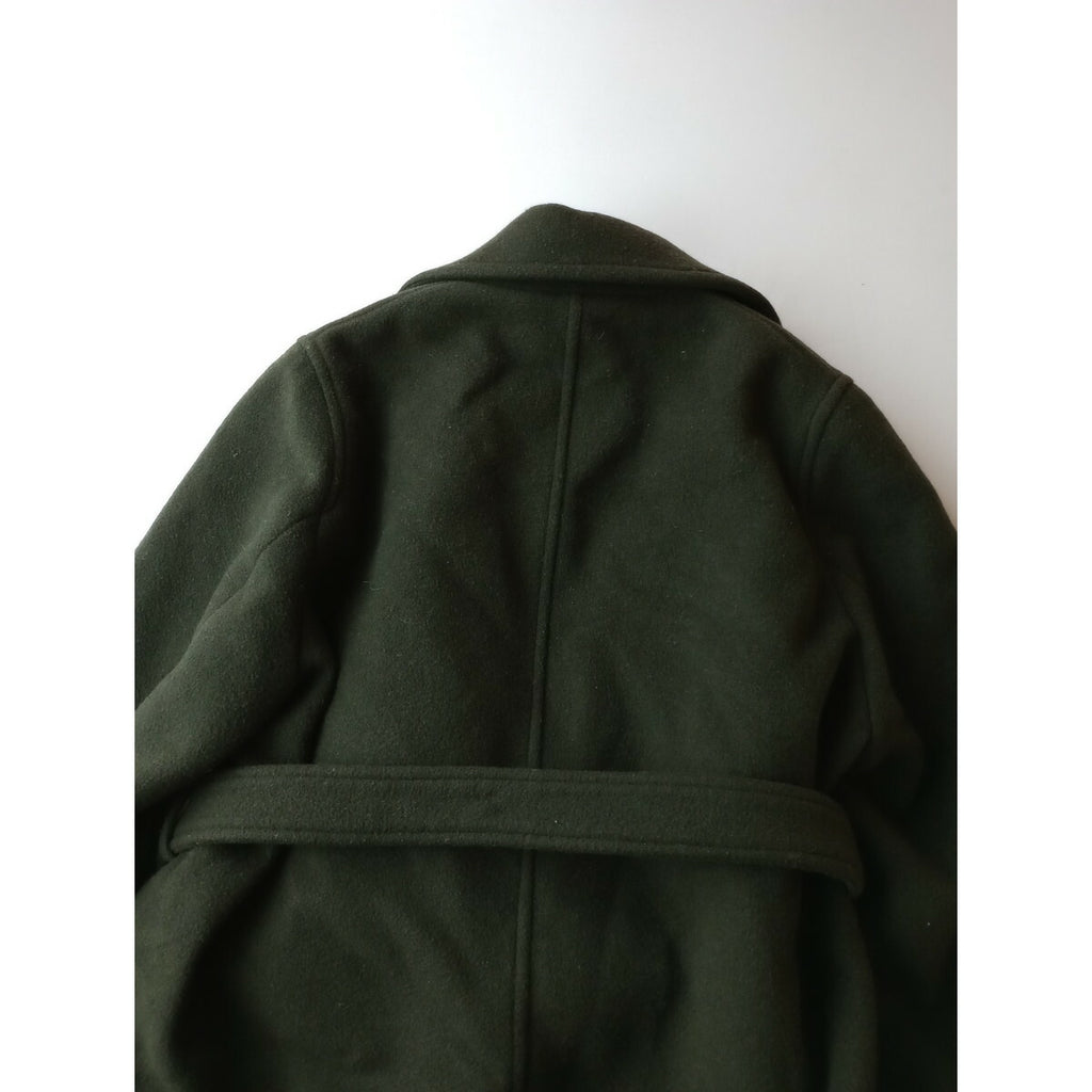 VONDEL フォンデル ダブルフェイスウール ガウン コート オリーブ カーキ 36 (DM＋0815)【中古】