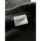 VONDEL フォンデル ダブルフェイスウール ガウン コート オリーブ カーキ 36 (DM＋0815)【中古】