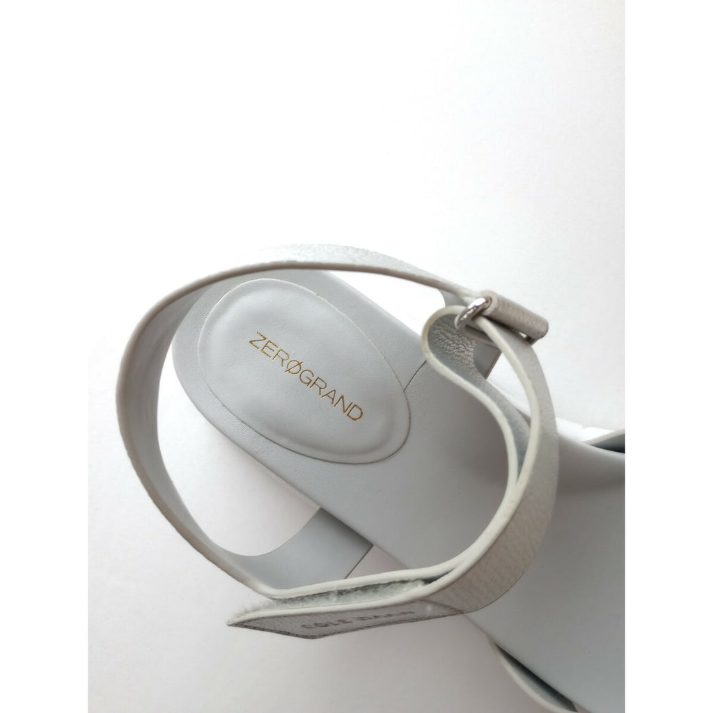 Cole Haan コールハーン ZERO GRAND SNDAL サンダル  25  8 シルバー 靴 【中古】