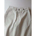 MHL. エムエイチエル マーガレットハウエル BRUSHED COTTON DRILL コットン パンツ ライトベージュ 2【中古】