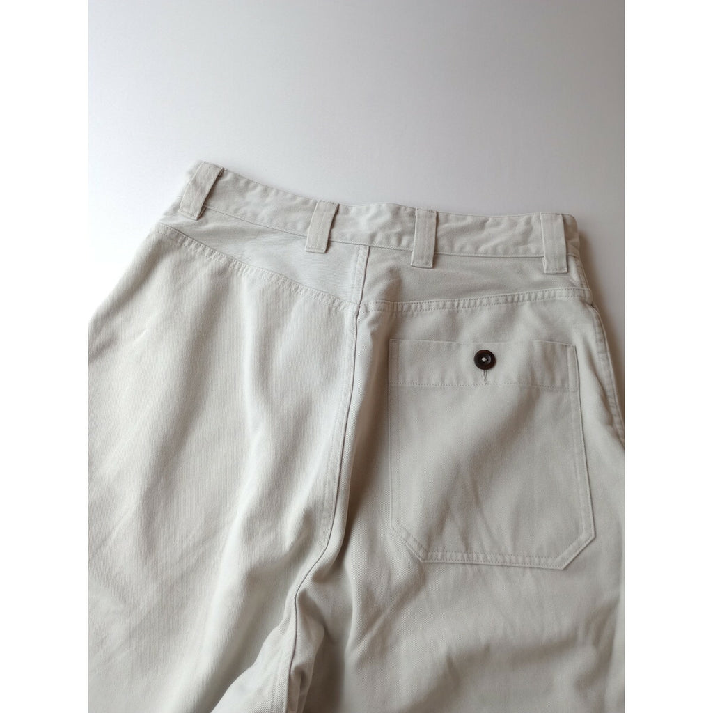 MHL エムエイチエル マーガレットハウエル BRUSHED COTTON DRILL コットン パンツ ライトベージュ 2【中古】