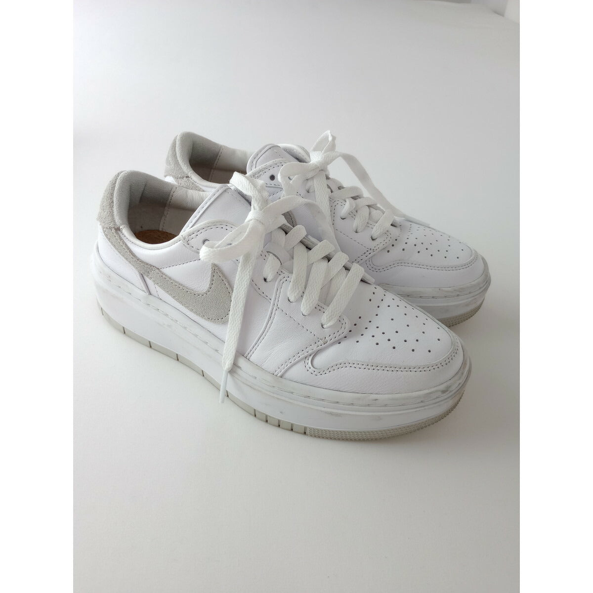 NIKE ナイキ スニーカー Air Jordan 1 Elevate Low 24cm DH7004110 ホワイト 白 24ｃｍ 靴 【中古】