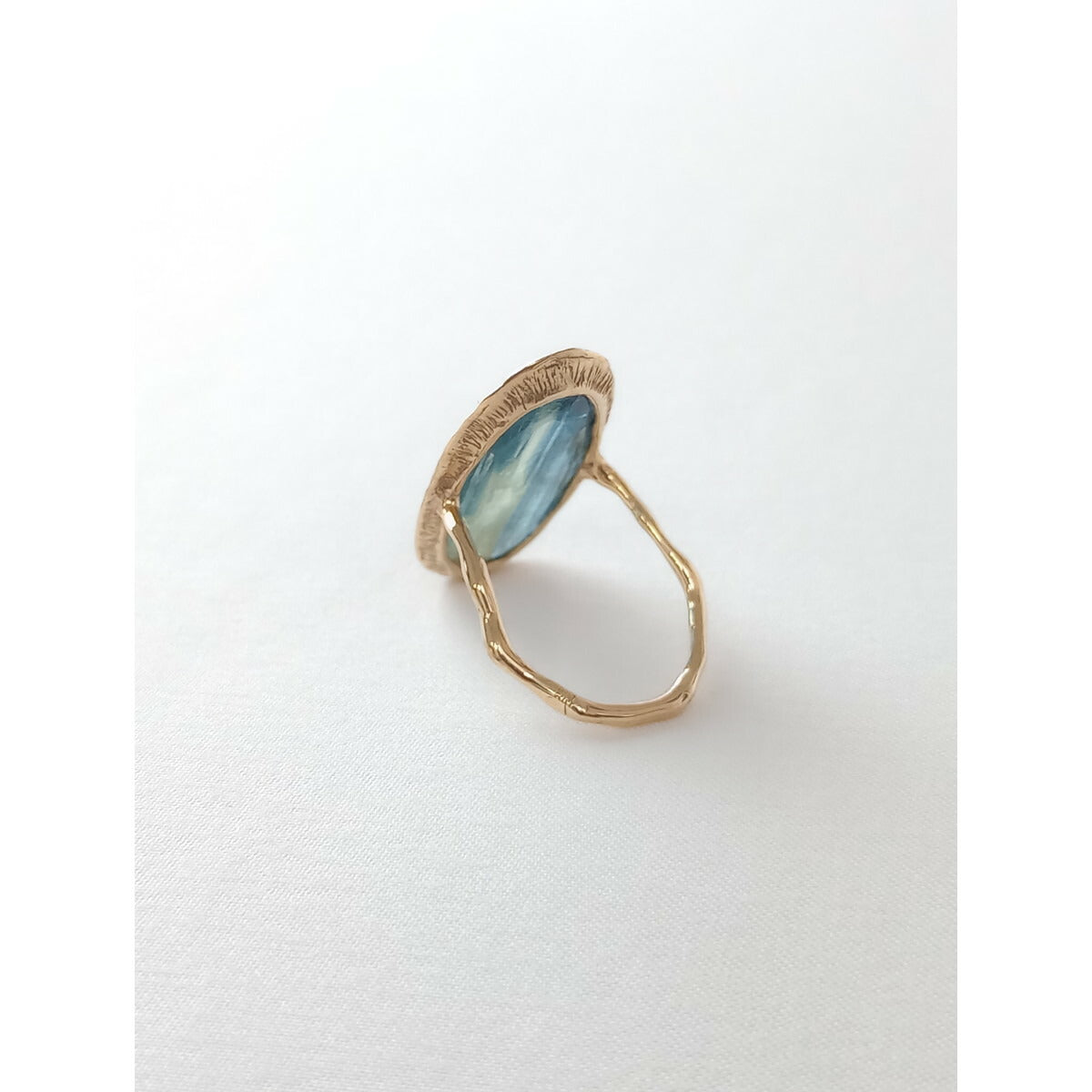 conoa コノア K10 カイヤ ナイト リング ゴールド ブルー  アクセサリー【中古】