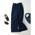 nagonstans ナゴンスタンス POLY CHINO ストレート パンツ ネイビー S【中古】