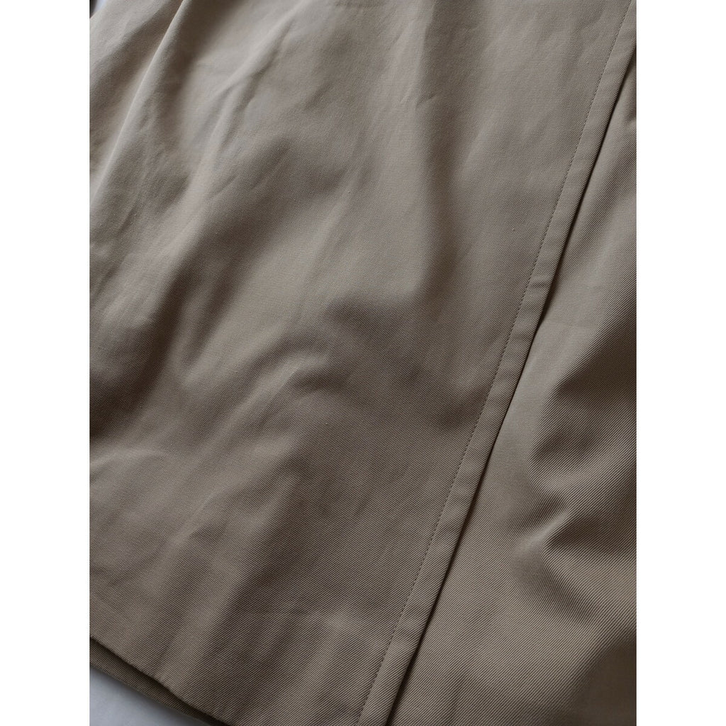 YLEVE イレーヴ Supima cotton Chambray twill スピーマ コットン トレンチ コート ロング ベージュ 1 ライナー 付 (4M＋1570)【中古】