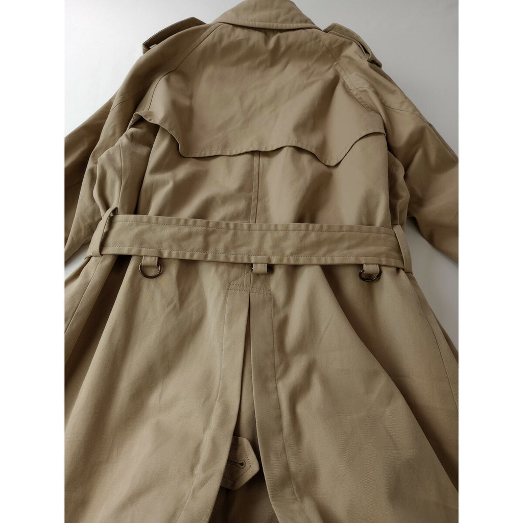 YLEVE イレーヴ Supima cotton Chambray twill スピーマ コットン トレンチ コート ロング ベージュ 1 ライナー 付 (4M＋1570)【中古】