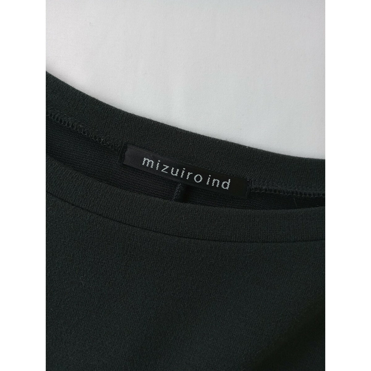 mizuiro ind ミズイロインド ワイド ワンピース グレーに近いカーキ【中古】
