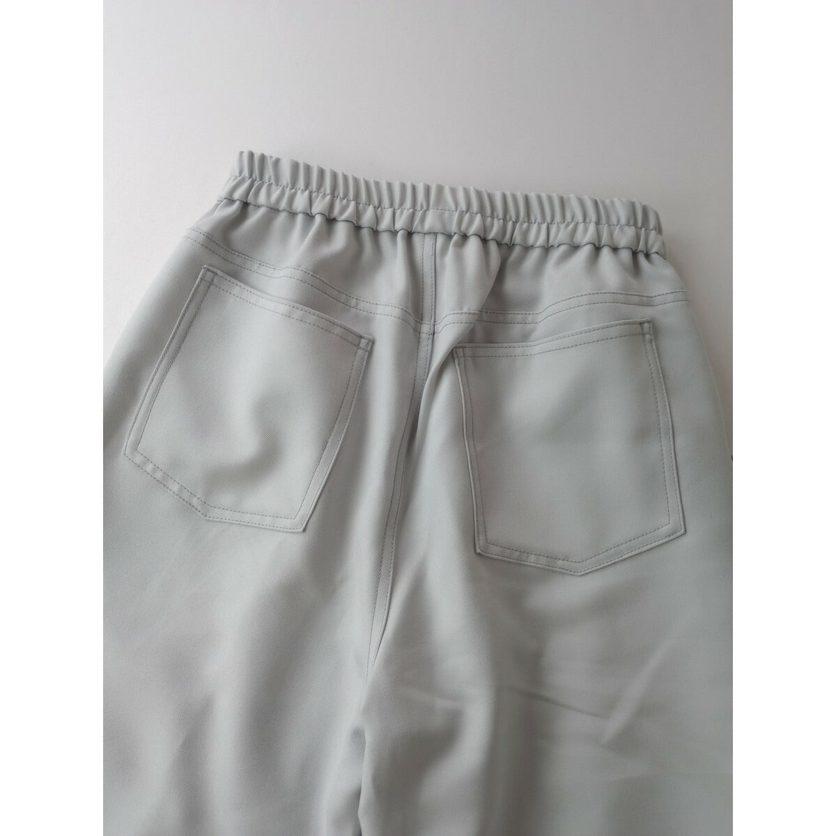 kha:ki カーキ STP SHOE CUT PIN-TUCK PANTS ドライ ストレッチ ツイル シューカット ピンタック パンツ 1 ライトブルー【中古】