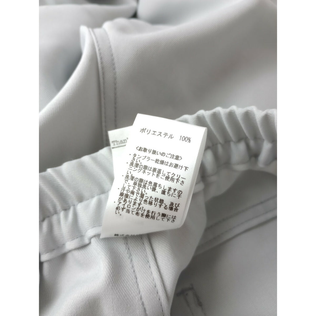 kha:ki カーキ STP SHOE CUT PIN-TUCK PANTS ドライ ストレッチ ツイル シューカット ピンタック パンツ 1 ライトブルー【中古】