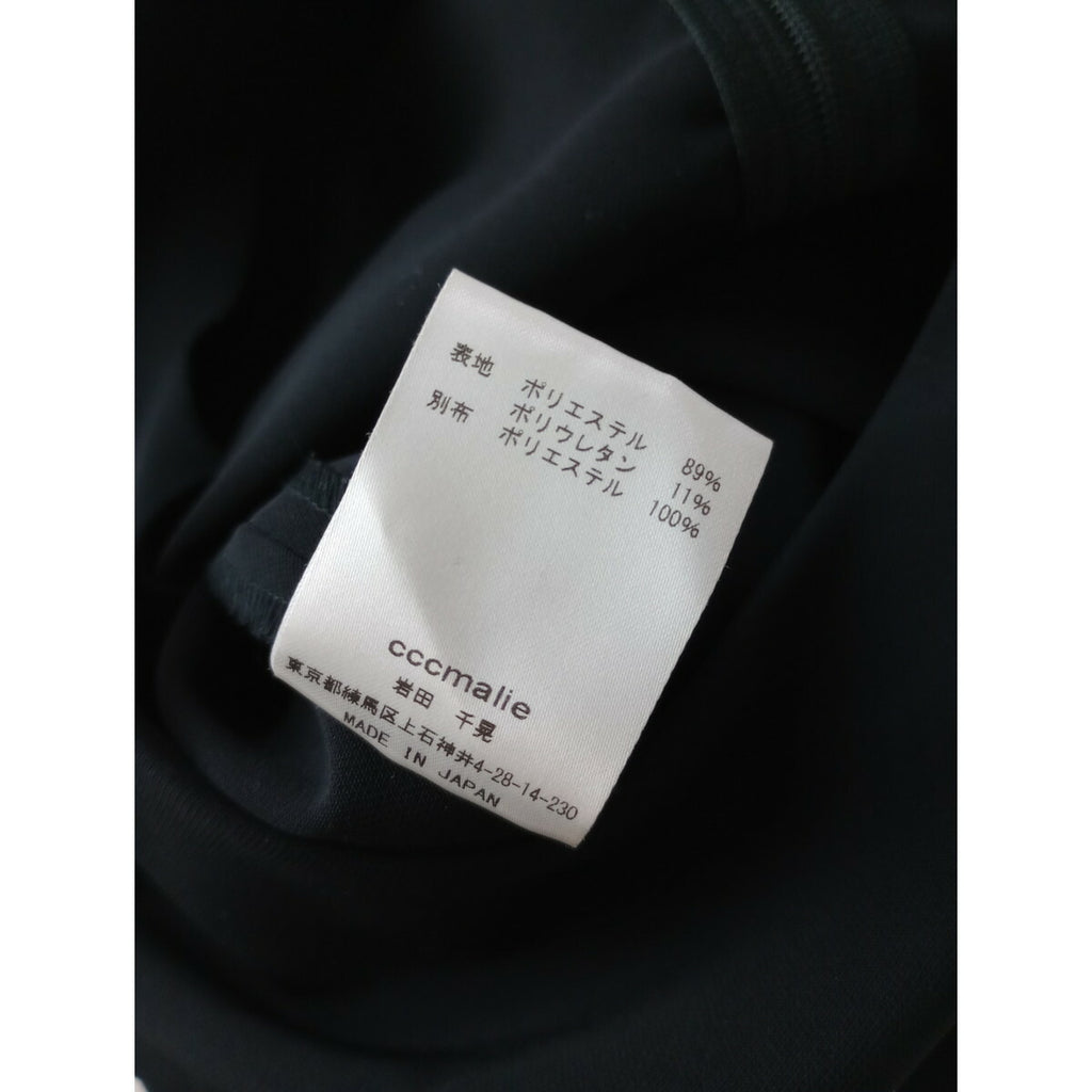cccmalie シーマリー サロペット オールインワン 黒 ブラック 36【中古】