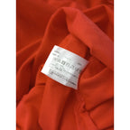 Americana アメリカーナ コットン100％ ロゴ Tシャツ カットソー トップス リビング コーラル【中古】