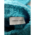 Christian Wijnants クリスチャンワイナンツ カシミヤ シルク ウール ローゲージ ニット 長袖 トップス ブルー XS (24M＋0821)【中古】