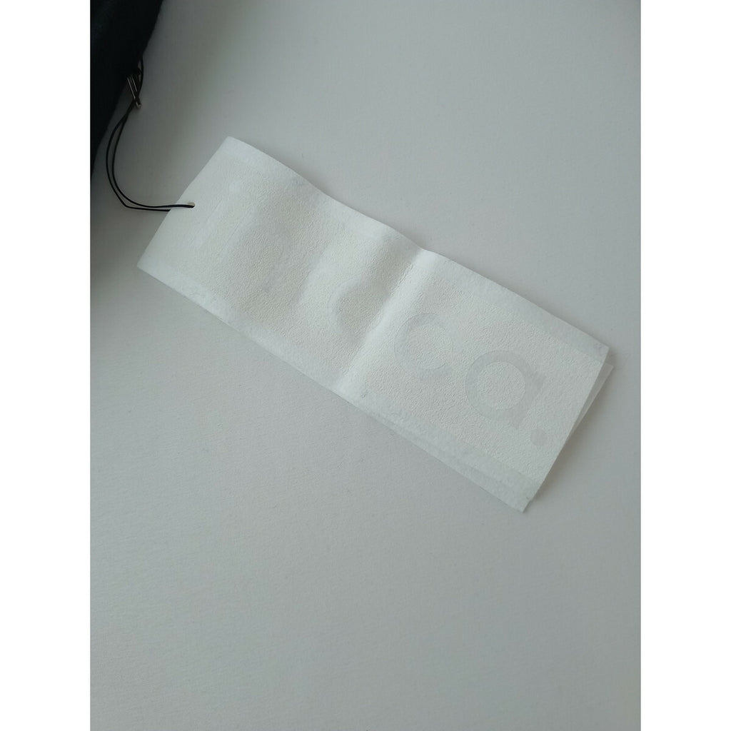 23SS intoca. イントゥーカ ウール 100% フレア ワイド パンツ ダークネイビー 2【中古】