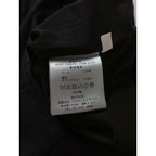 23SS intoca. イントゥーカ ウール 100% フレア ワイド パンツ ダークネイビー 2【中古】