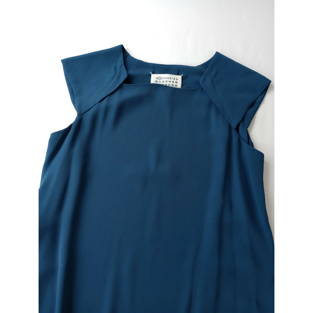 Martin Margiela 1 マルタン マルジェラ ロング ワンピース ブルー 1【中古】