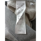 BEIGE ベイジ Organic Cotton Sweat Zip up Parka スウェット パーカー フーディー Rib Pants スウェット パンツ グレー M【中古】