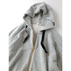 BEIGE ベイジ Organic Cotton Sweat Zip up Parka スウェット パーカー フーディー Rib Pants スウェット パンツ グレー M【中古】