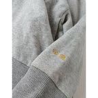 BEIGE ベイジ Organic Cotton Sweat Zip up Parka スウェット パーカー フーディー Rib Pants スウェット パンツ グレー M【中古】