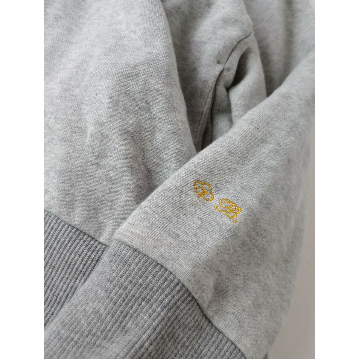 24SS BEIGE ベイジ Organic Cotton Sweat Zip up Parka スウェット パーカー フーディー Rib Pants スウェット パンツ グレー M【中古】