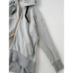 BEIGE ベイジ Organic Cotton Sweat Zip up Parka スウェット パーカー フーディー Rib Pants スウェット パンツ グレー M【中古】