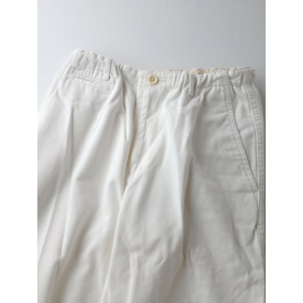 ゴーシュ カツラギ パンツ チノ コットン 白 2【中古】