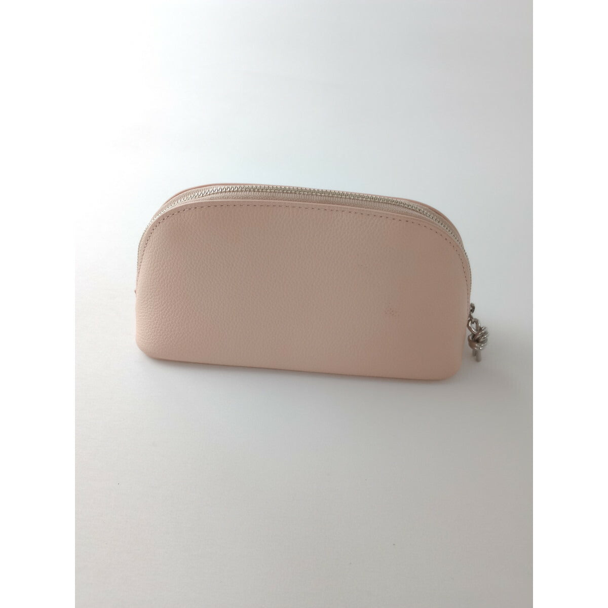 23AW VASIC ヴァジック 牛革 レザー ポーチ ピンク【中古】