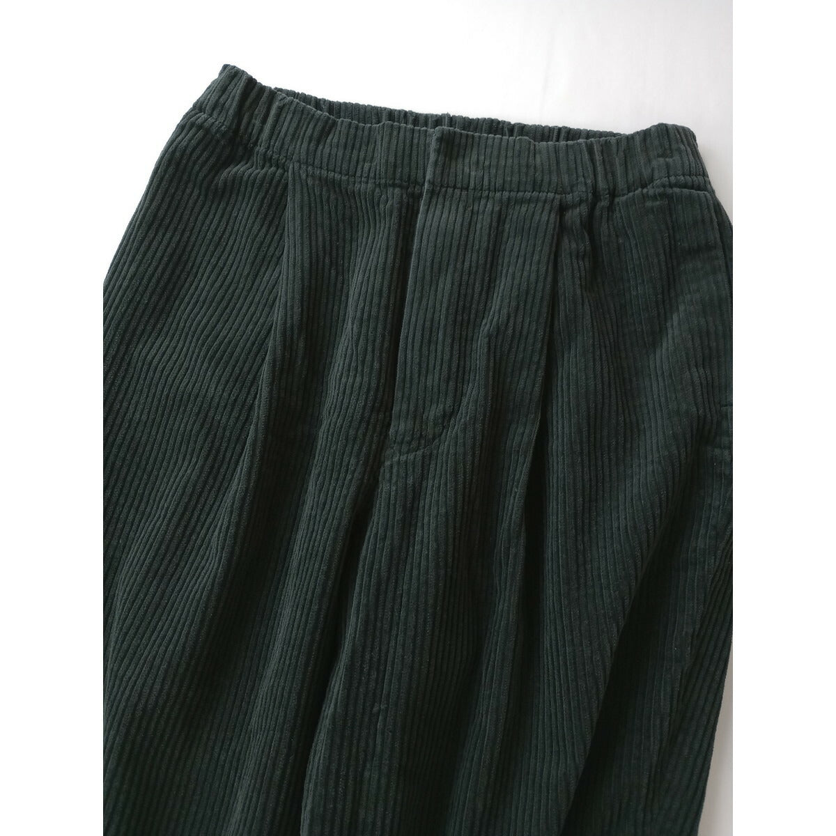 24AW Babaghuri ババグーリ コットン コーデュロイ テーパード パンツ コットン 墨黒 ヨーガンレール (16M＋2170)【中古】