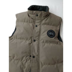 CANADA GOOSE BLACK LABEL カナダグース GARSON VEST ギャルソン ベスト メンズ ダウン ベ スト グレージュ SP (25M＋0819)【中古】