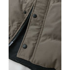 CANADA GOOSE BLACK LABEL カナダグース GARSON VEST ギャルソン ベスト メンズ ダウン ベ スト グレージュ SP (25M＋0819)【中古】
