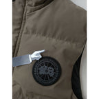 CANADA GOOSE BLACK LABEL カナダグース GARSON VEST ギャルソン ベスト メンズ ダウン ベ スト グレージュ SP (25M＋0819)【中古】