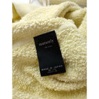 maturely マチュアリー 2P セットアップ Side Cord Vest Side Cord Jersey2 コットン スウェット ベスト パンツ 黄色 イエロー【中古】